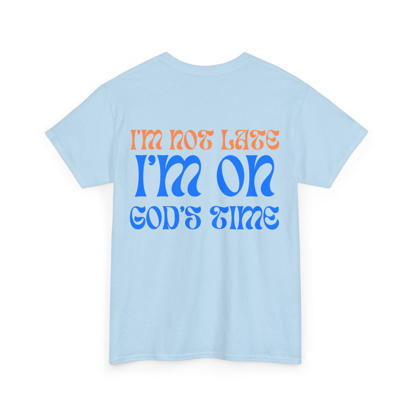 “God’s Time” (Blue/Orange)