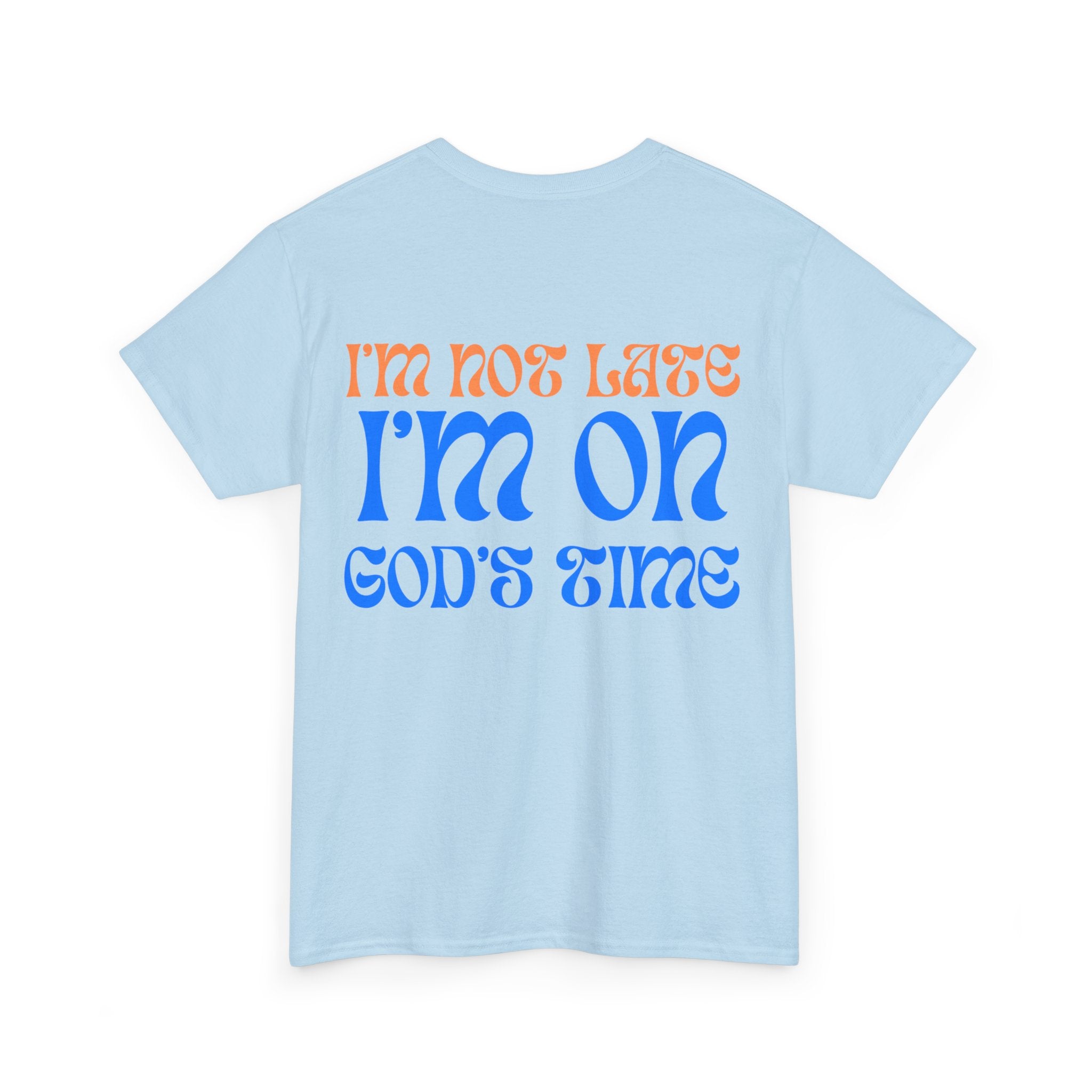 “God’s Time” (Blue/Orange)